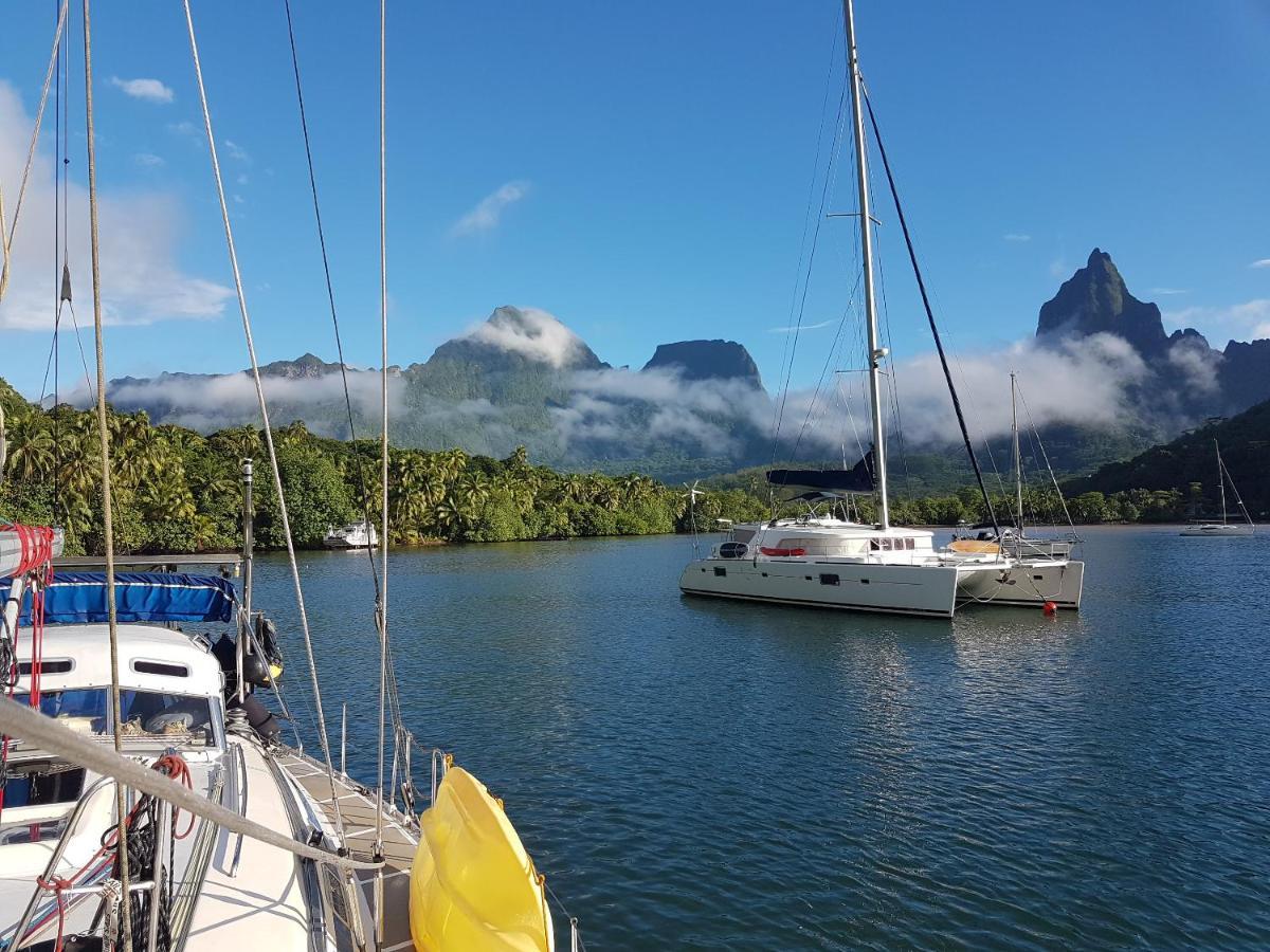 2 Nuits Insolites & 1 Excursion Voile A Bord Du Voilier Mori Ora Moorea Bagian luar foto
